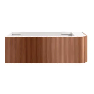 KIMBERLEY Corner Wall Hung Vanity 1050mm Beech Finish by Highgrove Bathrooms, a Vanities for sale on Style Sourcebook