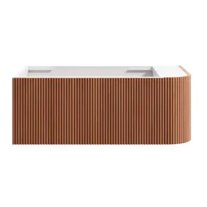 KIMBERLEY Corner Wall Hung Vanity 900mm Beech Finish by Highgrove Bathrooms, a Vanities for sale on Style Sourcebook
