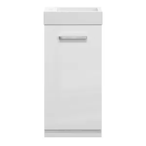 MICRO Floor Mount Vanity 400mm Gloss White by Highgrove Bathrooms, a Vanities for sale on Style Sourcebook