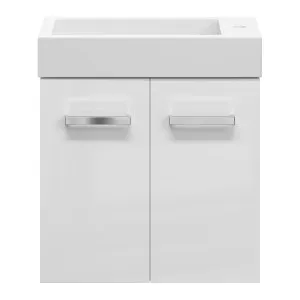 MINI Wall Hung Vanity 500mm Gloss White by Highgrove Bathrooms, a Vanities for sale on Style Sourcebook