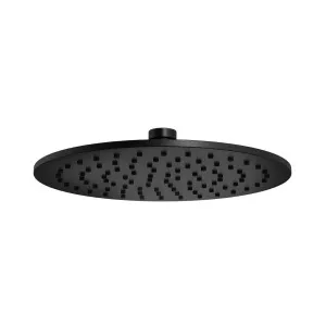 MONSOON Round Shower Head Matte Black 250mm by Highgrove Bathrooms, a Showers for sale on Style Sourcebook