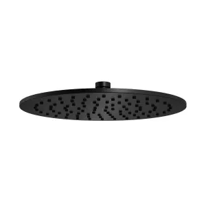 MONSOON Round Shower Head Matte Black 300mm by Highgrove Bathrooms, a Showers for sale on Style Sourcebook