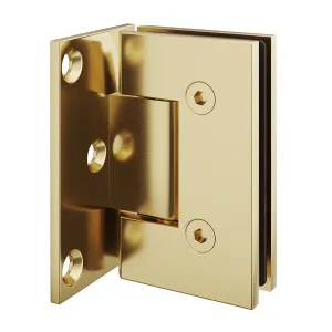 Shower Door Hinge Brushed Brass 90 Degree by Highgrove Bathrooms, a Showers for sale on Style Sourcebook