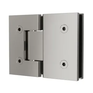 Shower Door Hinge Brushed Nickel 180 Degree by Highgrove Bathrooms, a Showers for sale on Style Sourcebook