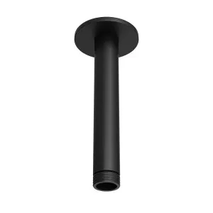 SPIN Ceiling Dropper Matte Black 150mm by Highgrove Bathrooms, a Showers for sale on Style Sourcebook
