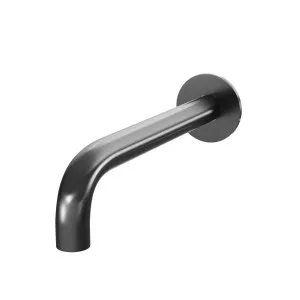 SPIN In Wall Bath Spout 220mm Gunmetal by Highgrove Bathrooms, a Bathroom Taps & Mixers for sale on Style Sourcebook