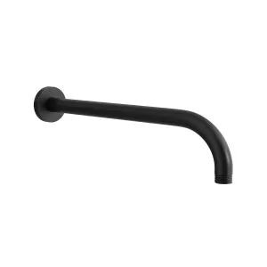 SPIN Shower Arm Matte Black 400mm by Highgrove Bathrooms, a Showers for sale on Style Sourcebook