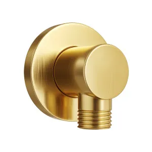 SPIN Shower Elbow Brushed Brass by Highgrove Bathrooms, a Showers for sale on Style Sourcebook
