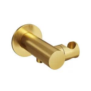SPIN Shower Elbow with Hand Shower Bracket Brushed Brass by Highgrove Bathrooms, a Showers for sale on Style Sourcebook