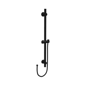 SPIN Shower Rail Matte Black 700mm by Highgrove Bathrooms, a Showers for sale on Style Sourcebook