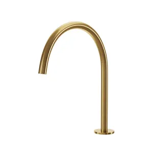 SPIN Swivel Hob Spout Brushed Brass by Highgrove Bathrooms, a Bathroom Taps & Mixers for sale on Style Sourcebook
