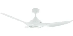 Vencha Raven RWS 46" DC Smart Ceiling Fan With Light Kit White by Vencha, a Ceiling Fans for sale on Style Sourcebook