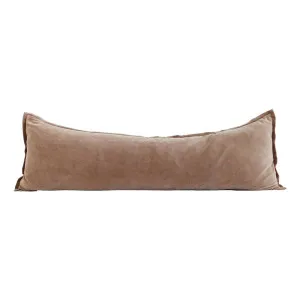Evelyn Feather Fill Lumbar Cushion 120x40cm in Natural by OZ Design, a Cushions, Decorative Pillows for sale on Style Sourcebook