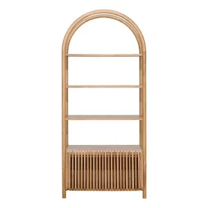 Pila Shelf Unit in American Oak / Italian Travertine by OZ Design, a Wall Shelves & Hooks for sale on Style Sourcebook
