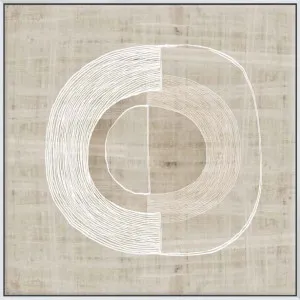 ORGANIC WEAVE III - White Canvas by null, a Prints for sale on Style Sourcebook
