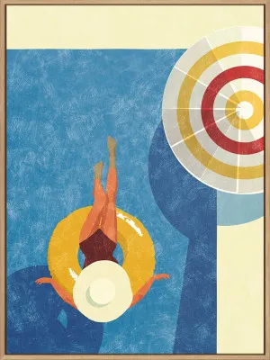 POOL TIME I by null, a Prints for sale on Style Sourcebook