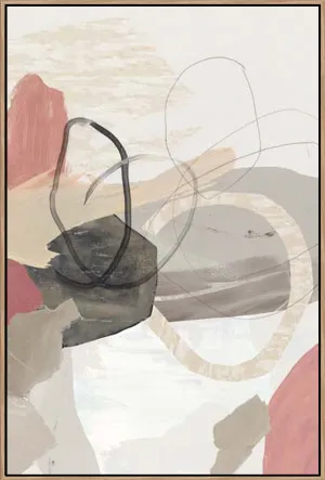 MODERN CORAL ABSTRACT by null, a Prints for sale on Style Sourcebook