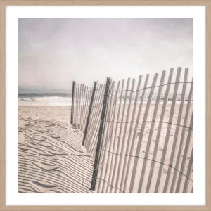 BEACH FENCE I by null, a Prints for sale on Style Sourcebook