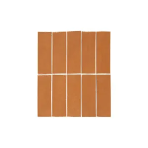 Rommani Handmade Zellige Rectangle Tile - Biscuit by ABI Interiors Pty Ltd, a Tiles & Pavers for sale on Style Sourcebook