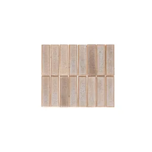Asilah Handmade Speckled Rectangle Mosaic Tile - Nutmeg by ABI Interiors Pty Ltd, a Mosaic Tiles for sale on Style Sourcebook