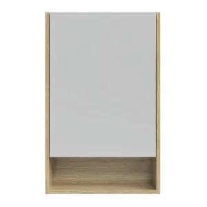 Sanremo Shaving Cabinet 475mm Single Door Gold Collection by Timberline, a Vanity Mirrors for sale on Style Sourcebook