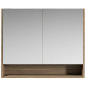 Sanremo Shaving Cabinet 900mm Double Door Gold Collection by Timberline, a Vanity Mirrors for sale on Style Sourcebook