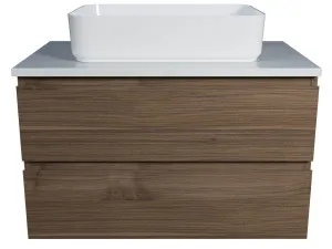 Ashton Vanity 750mm Centre WG Basin SilkSurface AC Top Wall hung by Timberline, a Vanities for sale on Style Sourcebook