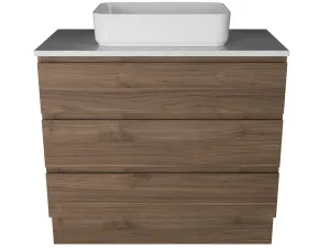 Ashton Vanity 900mm Centre WG Basin SilkSurface AC Top Floor standing by Timberline, a Vanities for sale on Style Sourcebook