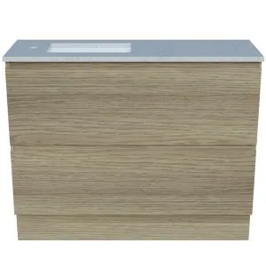 Billie Vanity 1050mm Left WG Basin SilkSurface UC Top Floor standing by Timberline, a Vanities for sale on Style Sourcebook