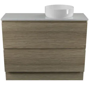 Billie Vanity 1050mm Right WG Basin SilkSurface AC Top Floor standing by Timberline, a Vanities for sale on Style Sourcebook