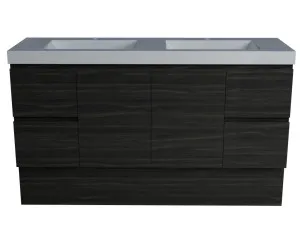 Carlo Vanity 1500mm Double Bowl 70mm Grand Top Floor standing by Timberline, a Vanities for sale on Style Sourcebook