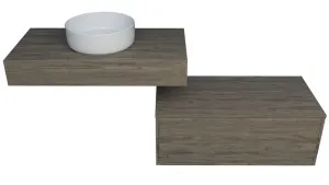 Milan Cabinet   Floating Top 900mm Centre Bowl 140mm Laminate Top Wall hung by Timberline, a Vanities for sale on Style Sourcebook