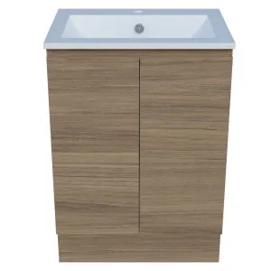 Nevada Vanity 600mm Centre Bowl Alpha Top Floor standing by Timberline, a Vanities for sale on Style Sourcebook