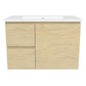 Nevada Vanity 750mm Centre Bowl Alpha Top Wall hung by Timberline, a Vanities for sale on Style Sourcebook