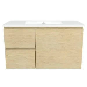 Nevada Vanity 900mm Centre Bowl Alpha Top Wall hung by Timberline, a Vanities for sale on Style Sourcebook