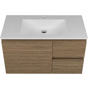 Nevada Vanity 900mm Centre Bowl Regal Top Wall hung by Timberline, a Vanities for sale on Style Sourcebook
