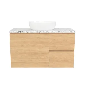 Nevada Vanity 900mm Centre WG Basin SilkSurface AC Top Wall hung by Timberline, a Vanities for sale on Style Sourcebook