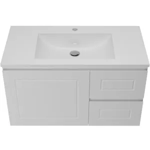 Nevada Classic Vanity 900mm Centre Bowl Regal Top Wall hung by Timberline, a Vanities for sale on Style Sourcebook