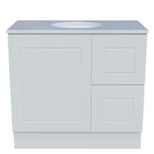 Nevada Classic Vanity 900mm Centre WG Basin SilkSurface UC Top Floor standing by Timberline, a Vanities for sale on Style Sourcebook