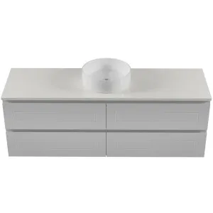 Nevada Plus Classic Vanity 1500mm Centre WG Basin SilkSurface AC Top Wall hung by Timberline, a Vanities for sale on Style Sourcebook