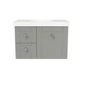 Victoria Vanity 750mm Centre WG Basin Freedom UC Top Wall hung by Timberline, a Vanities for sale on Style Sourcebook