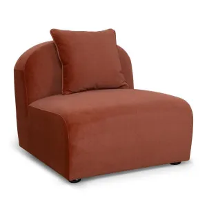Soma Additional Armless for 4 Seater Sofa - Umber Orange by Interior Secrets - AfterPay Available by Interior Secrets, a Sofas for sale on Style Sourcebook