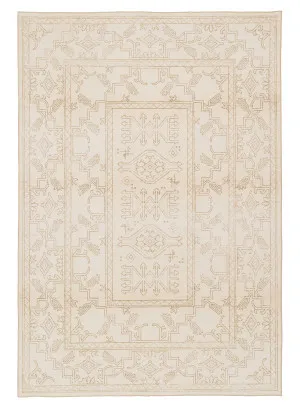 Anais Cream Medallion Washable Rug by Miss Amara, a Persian Rugs for sale on Style Sourcebook