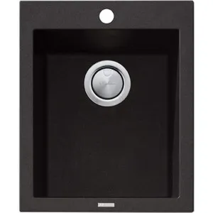 Santorini Black Standard Bowl Topmount Sink by Santorini, a Kitchen Sinks for sale on Style Sourcebook