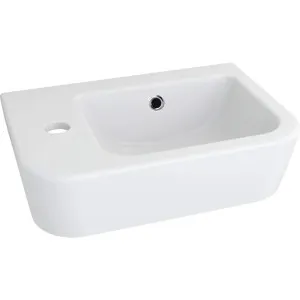 Dublin Compact Wall Hung Basin With Left Tap Landing by Dublin, a Basins for sale on Style Sourcebook