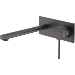 Venice Gunmetal Straight Wall Mixer Set by Venice, a Bathroom Taps & Mixers for sale on Style Sourcebook