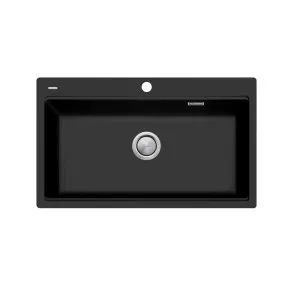 ST-MB1596 OF SAN-Matt Black Workstation by Oliveri, a Kitchen Sinks for sale on Style Sourcebook