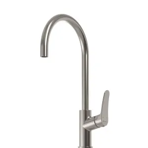 VA306502BN VERONA G'NECK SINK MIXER BN by Oliveri, a Kitchen Taps & Mixers for sale on Style Sourcebook