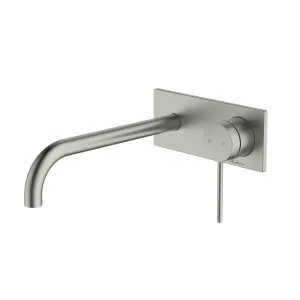 VE105504FBN Venice WallMixer Set Curv BN by Oliveri, a Bathroom Taps & Mixers for sale on Style Sourcebook