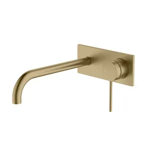 VE105503FCG Venice WallMixer Set Curv CG by Oliveri, a Bathroom Taps & Mixers for sale on Style Sourcebook